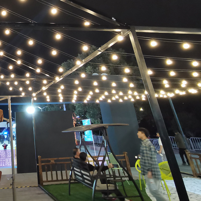 精选24V低压G50m大灯泡串大圆球户外防水led挂灯阳台装饰庭院花园,节庆用品/礼品,装饰灯,淘宝优惠券,粉丝福利购,淘宝优惠卷