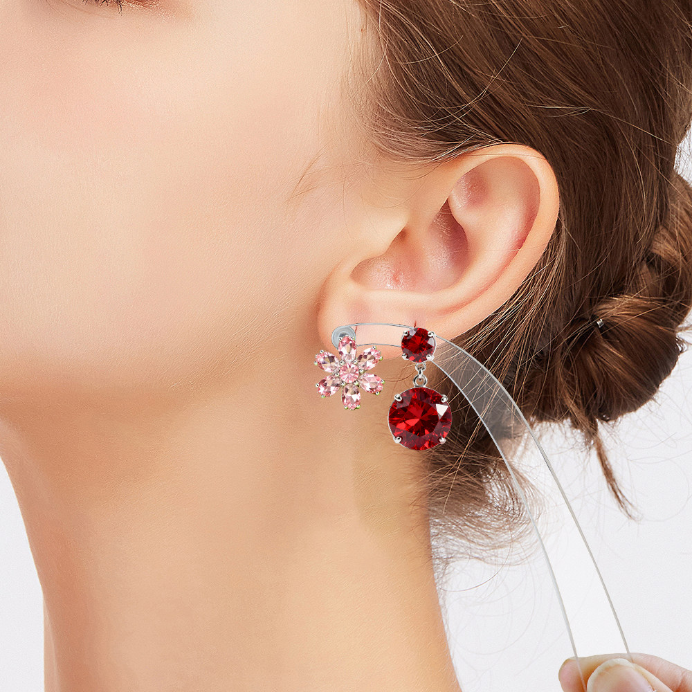 透明亚克力耳饰展示架