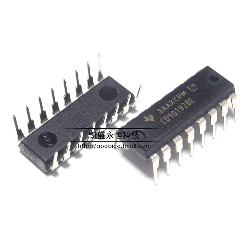 直插CD40192BECD40192DIP-16