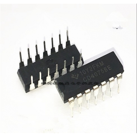 全新CD4075CD4075BEDIP14封装