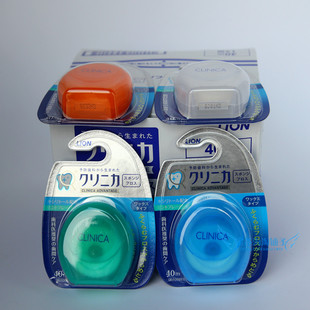 日本 Lion狮王CLINICA牙线 尼龙质 遇水膨胀 40m