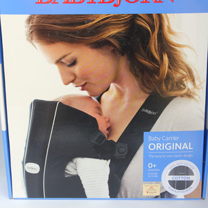 清仓 美国BabyBjorn 婴儿新生儿宝宝背带前抱式可调节 基本透气款