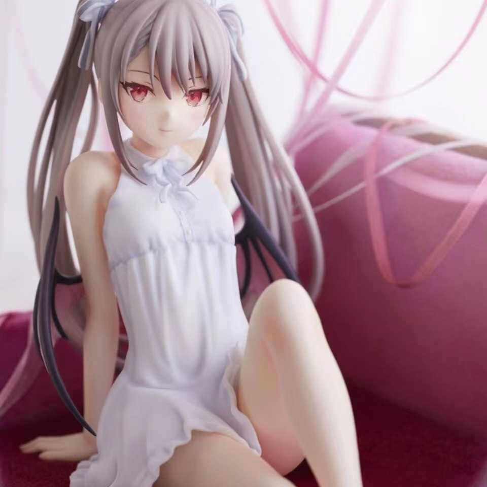 优质版小恶魔酱坐姿手办uc原画动漫二次元美少女人偶机箱汽车摆