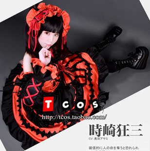 cosplay高品质服装 TCOS 狂三cos服灵装 时崎狂三cos服 约会大作战