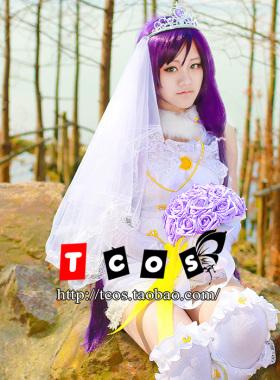 TCOS lovelive花嫁觉醒婚纱cos 东条希cosplay服装女