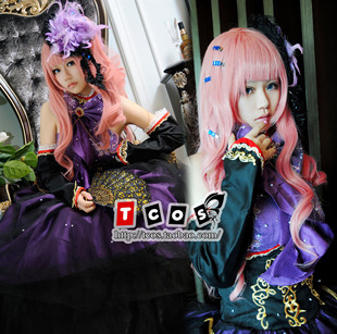 TCOS VOCALOID V家 巡音龙啼cos服 巡音cosplay服装连衣裙