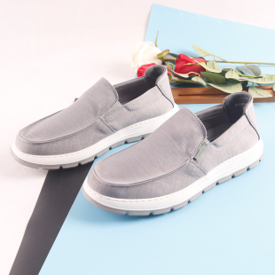 HL42179海系列男款春夏季休闲板鞋帆布鞋透气低帮平底时尚一脚蹬