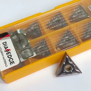 三菱数控三角不锈钢刀片 TNMG160404-MA VP15TF TNMG160408-MA