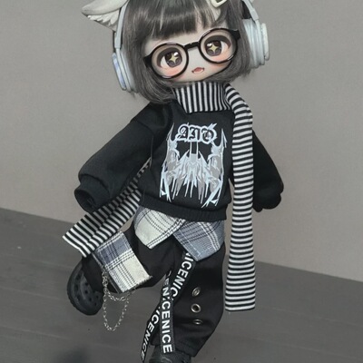 bjd6分小六娃衣bjd矮胖六娃衣azone混合天使ob24娃衣特六8分娃衣