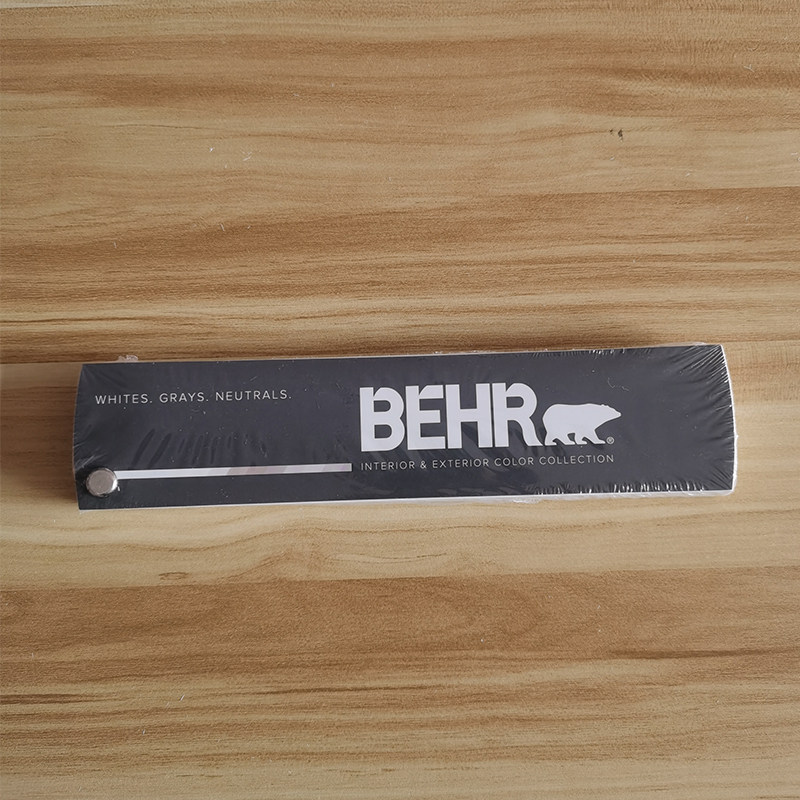 【现货】BEHR百色熊色卡油漆涂料乳胶漆国际标准通用百色卡