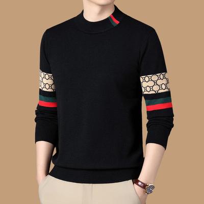 意大利正品半高领加厚保暖毛衣