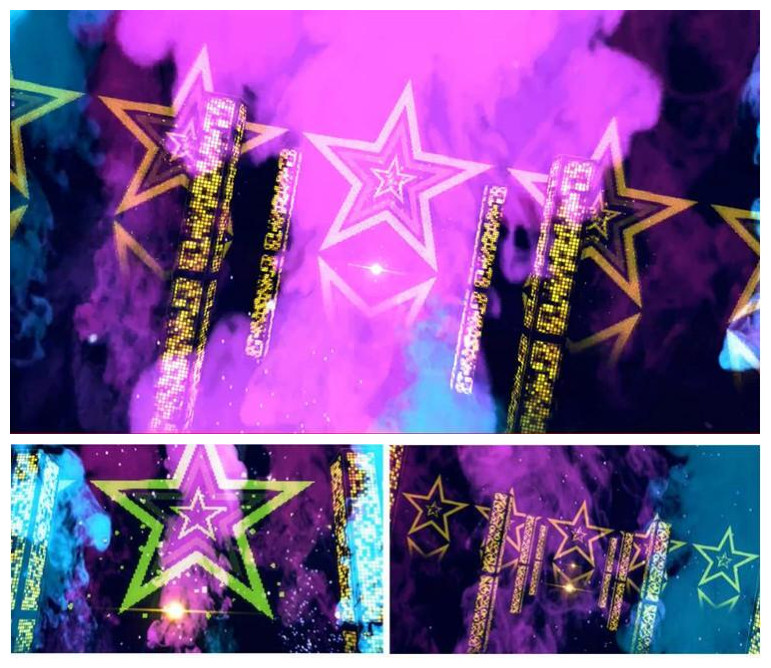 劲爆音乐DJ背景 真心无边动感舞台背景led视频素材 舞蹈背景演出