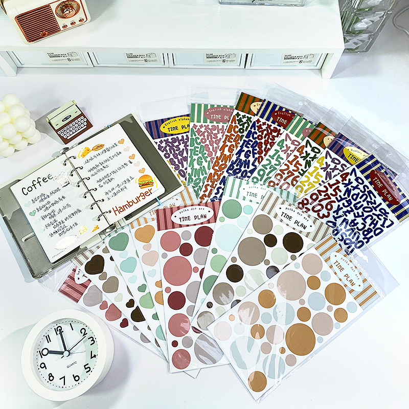 五宝文创复古ins小清新手账贴纸