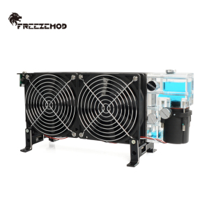 FREEZEMOD工业仪器泵箱一体水冷双层散热模组200ml容量SLMZ