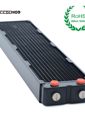 FREEZEMOD铜散热排二层45MM厚TSRP-HP45-480激光医疗散热ROSH认证