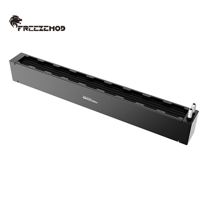 FREEZEMOD服务器水冷散热器7风扇位SR-LP40-40X9F75宝塔厚铝排4CM