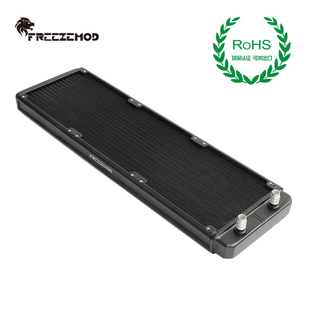 FREEZEMOD激光美容医疗散热排SR L360F10磨砂纹直口宝塔ROHS认证