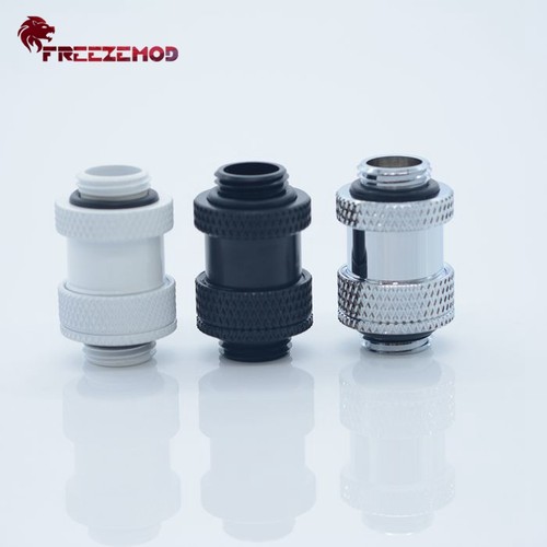 FREEZEMOD显卡SLI水冷延长伸缩接头SSJT-22双G1/4外螺纹(22-31MM) - 封面