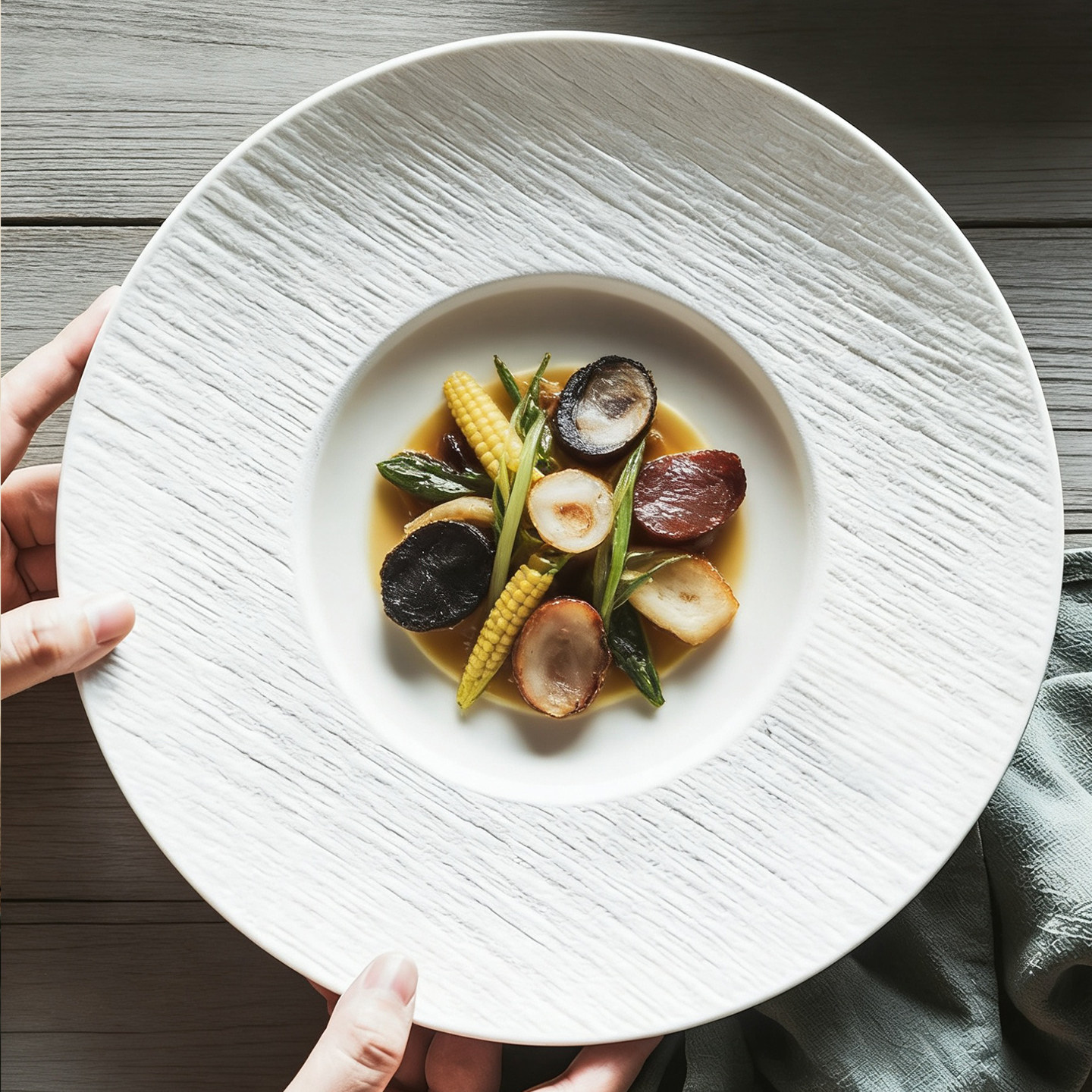 黑白岩石草帽汤盘深盘高级盘子菜盘家用餐具碟子意面陶瓷精致水果,餐饮具,盘,淘宝优惠券,粉丝福利购,淘宝优惠卷