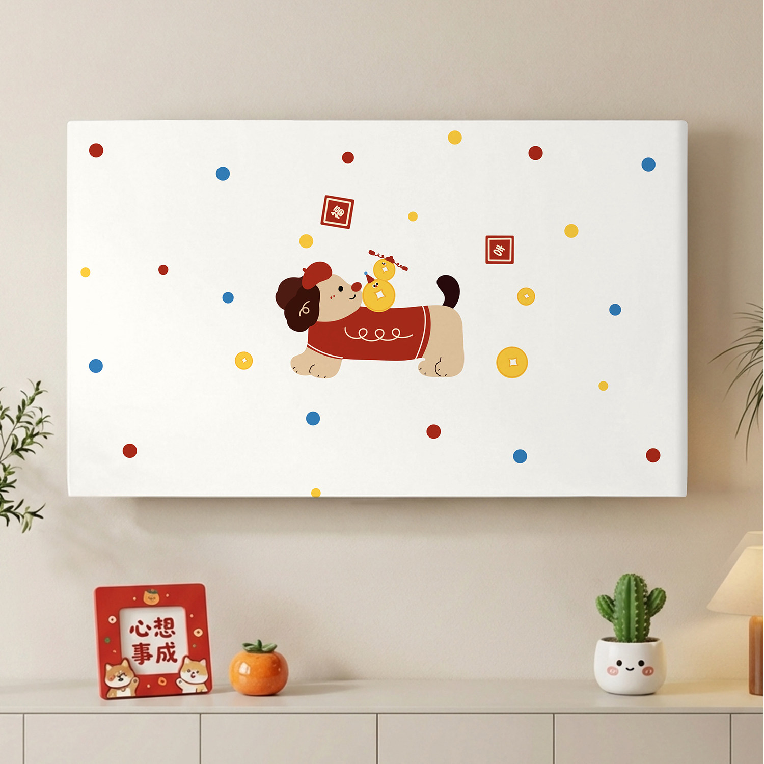 电视机罩防尘罩2026新款挂式液晶电视保护罩全包弹力通用电视套罩