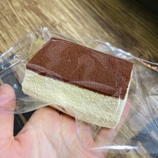 五五studio提拉米苏方蛋糕绵奶油泥捏捏乐解压玩具食品级硅胶