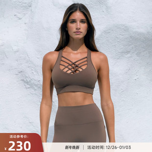 RESHAPE 交叉镂空聚拢显胸中强度运动内衣TripleCross 重塑之路