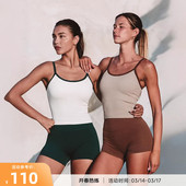 RESHAPE 轻强度针织吊带柔软Q弹运动背心RetroContrast 重塑之路