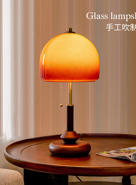 中古风台灯法式复古摆件卧室床头结婚长明灯高级氛围夜灯乔迁礼物