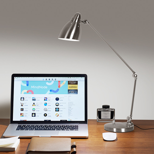 新款长臂折叠办公护眼灯书桌学习阅读工作专用床头插电式高级台灯