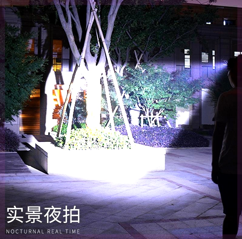 限6000张券爆头散光头戴式强光矿灯登山钓鱼专用电简头灯户外探照灯檐头可调