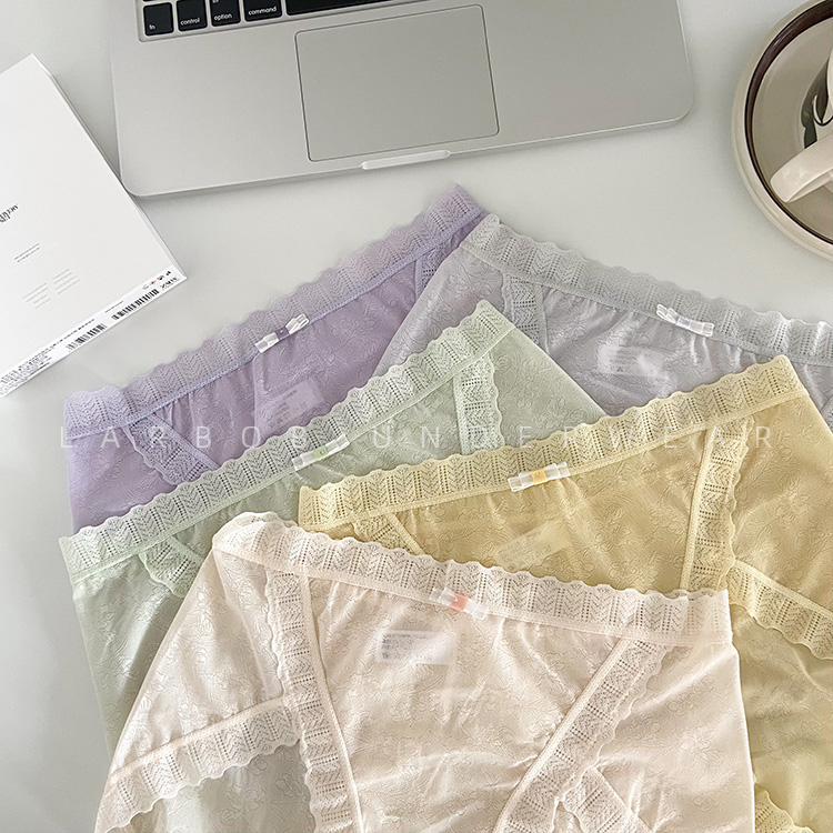 蕾丝内裤买三赠一轻薄速干春夏