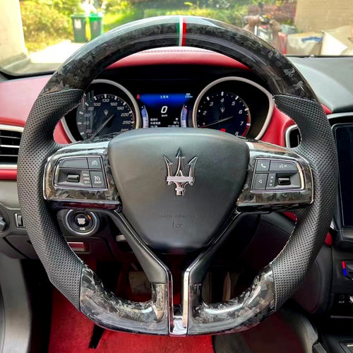 碳纤维吉卡迪方向盘改装