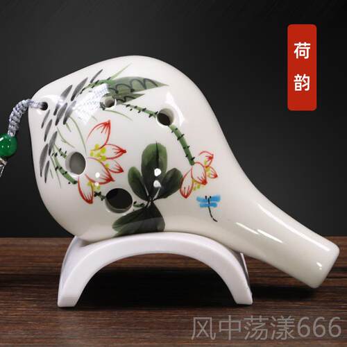 正品笛孔AC升级6孔音C调陶笛六学生中成人初学入陶门吹奏乐器