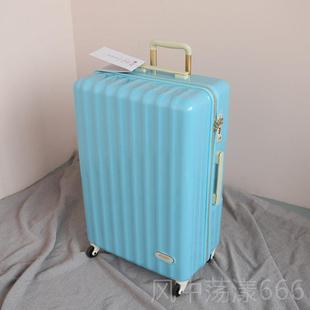 正品MANRE行李箱出口日本airway静4音拉万女向轮网红旅行箱202寸