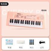 正品 儿童玩具迷你钢琴小口音乐键子盘3袋一6岁生日礼物早教可弹奏
