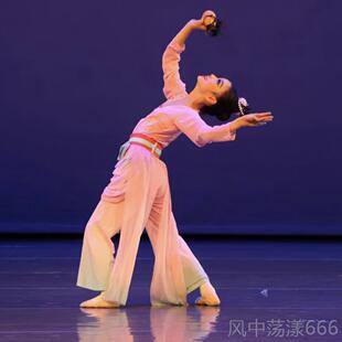 正品儿童古典舞演出服醉花溪同款六中桃李杯一舞剧目服独女童国风