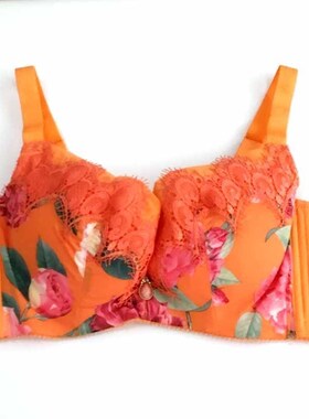 依之妮内衣 全罩软棉BC杯大胸变小上托侧收聚拢调整型文胸456B2女