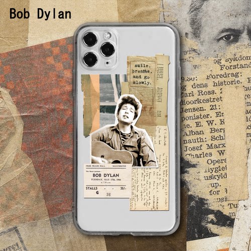 鲍勃迪伦民谣摇滚苹果华为手机壳
