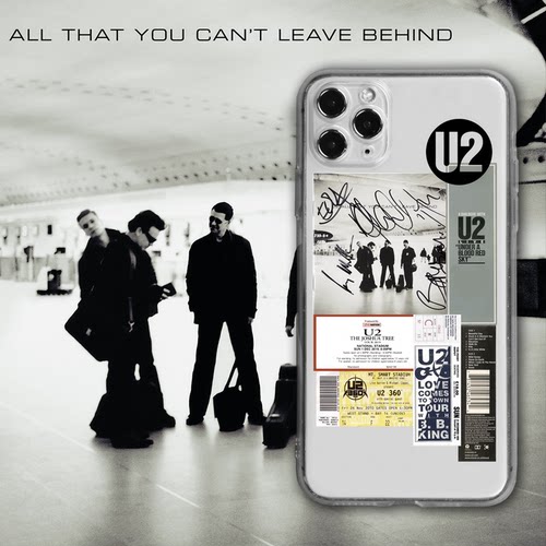 u2乐队摇滚华为小米苹果手机壳