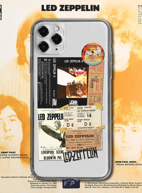 Zeppelin齐柏林飞艇透明手机壳华为荣耀小米OPPO红米realme三星vivo一加iQOO16适用15苹果17iPhone12promax14