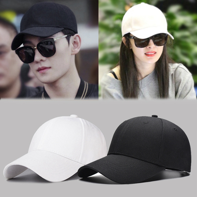 网红明星同款棒球帽白色遮阳防晒