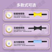 正品 热销手持健身瑜棒瘦伽腿腰背腿部滚轮解疲劳按摩轮磨缓腿舒筋