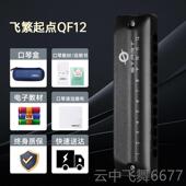 正品 FEIFAN繁2孔布鲁斯口琴全音阶低音带FaLa初飞1学者成人专演奏