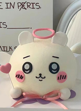 网红Chikkawa乌萨奇小八卡通生日蛋糕北京上海天津全国同城配送