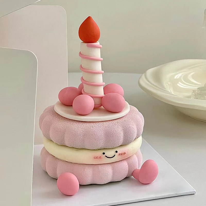 网红创意enoji慕斯小饼干可爱生日蛋糕北京天津上海全国同城配送,零食/坚果/特产,生日/节日蛋糕,淘宝优惠券,粉丝福利购,淘宝优惠卷