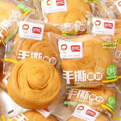 盼盼手撕面包整箱散装早餐糕点奶