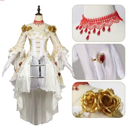 红夫人cos服第五人格cosplay服血宴赤宴洋装装女装cosplay礼服女