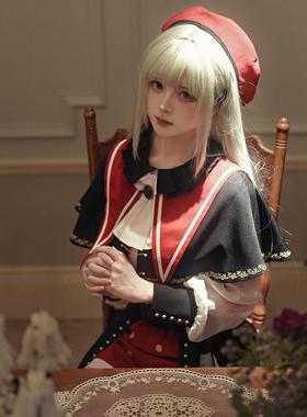 若叶睦cosBanGDream Ave Mujica若叶睦COS Mortis演出C服