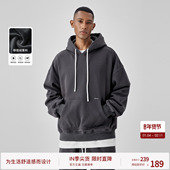 加绒帽衫 挺廓时装 上衣连帽外套 BODYDREAM银狐绒卫衣男款 运动套装