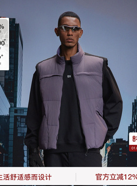 【无界穿行·wherever】BODYDREAM羽绒马甲男款无袖外套运动夹克
